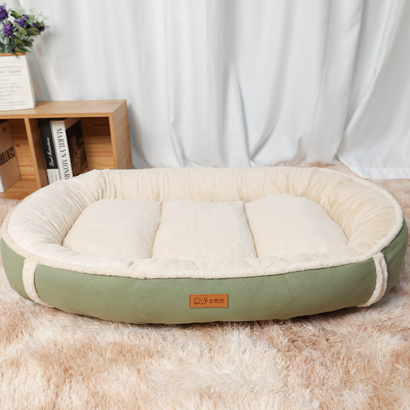 Pet Bed  Linen Round Nest Non-slip