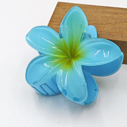 🏆Hot Sale⚡Cute Flower Hair Claws - Mini Snap Clips for Girls