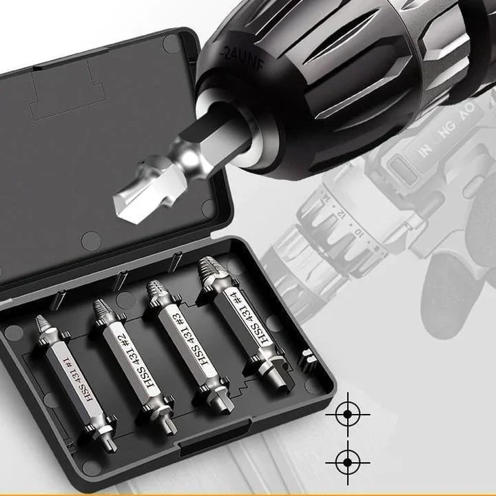 🔥Screw Extractor(4 Pcs/5pcs/6pcs)