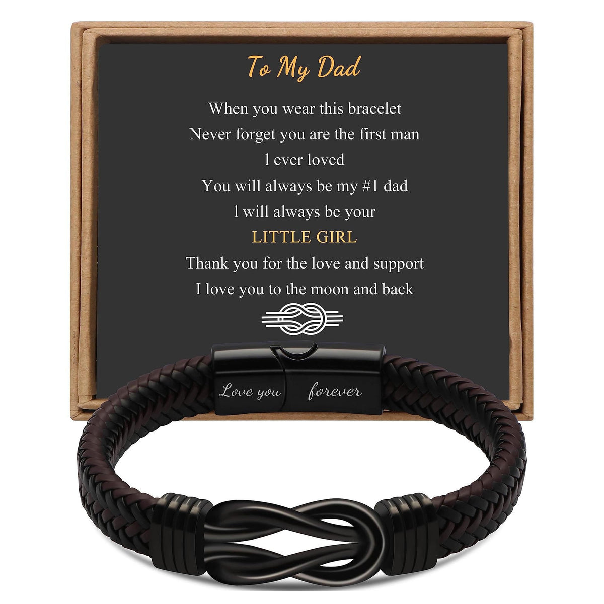 Magnetic Black Twist Style Stainless Steel Men's Bracelet