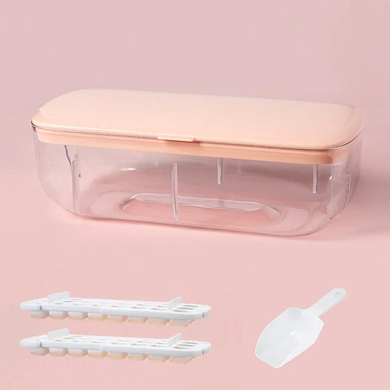 Press Type Ice Cube Maker