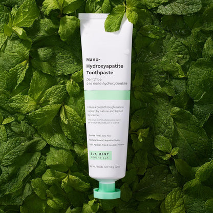🏆Flash Sale⚡Nano Hydroxyapatite Toothpaste for Sensitive Teeth - Fluoride-Free Remineralizing Formula with Medical-Grade HAp, Enamel Repair & Desensitizing Whitening