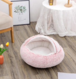 2 In 1 Long Plush Bed