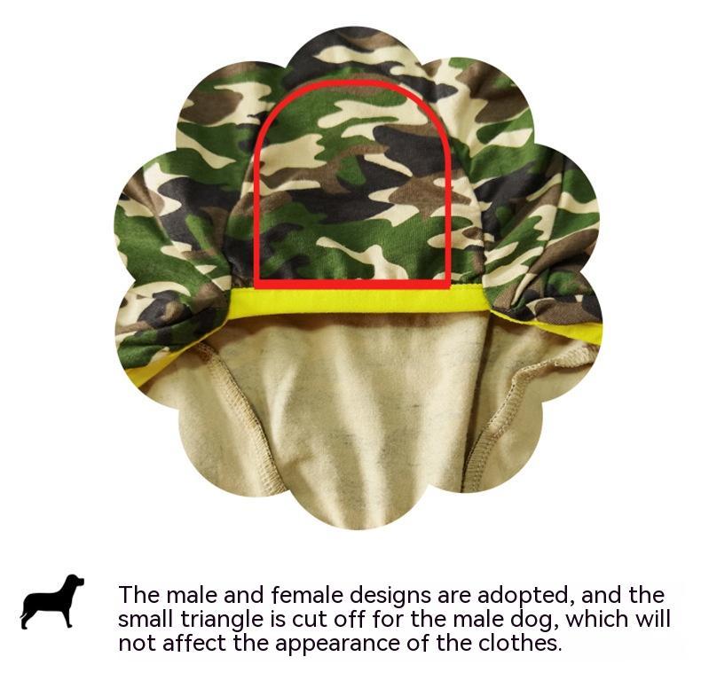 Pet Clothes Belly Four-legged Pet Clothing