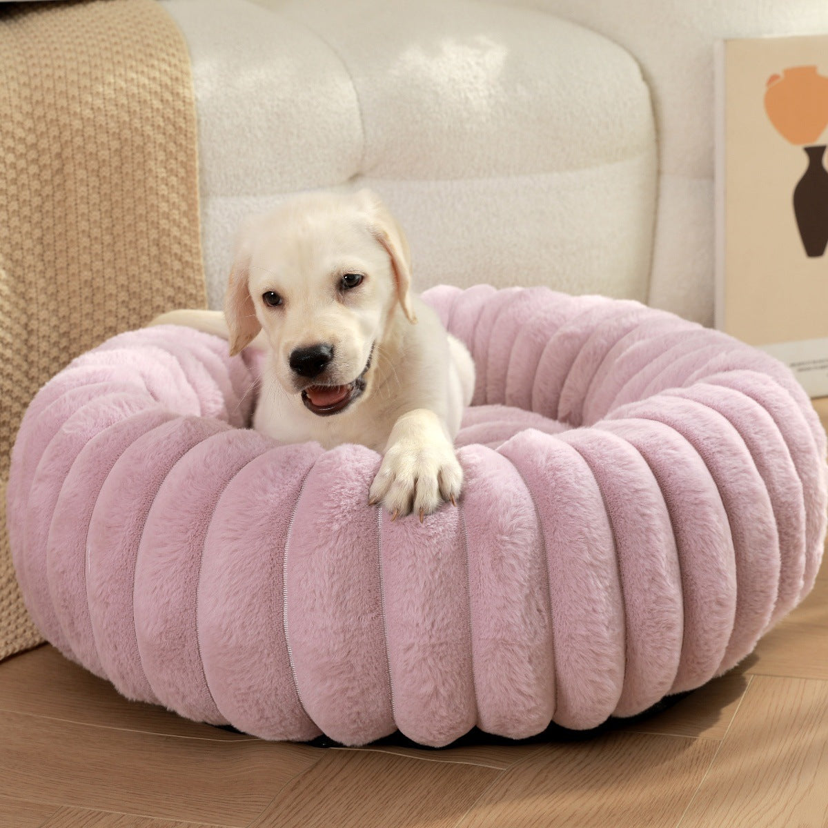 High Weight Pet Long Hair Bed