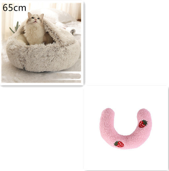 2 In 1 Long Plush Bed