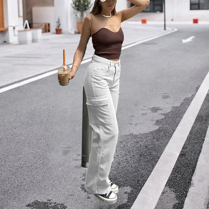 Straight Fit Cargo Pants