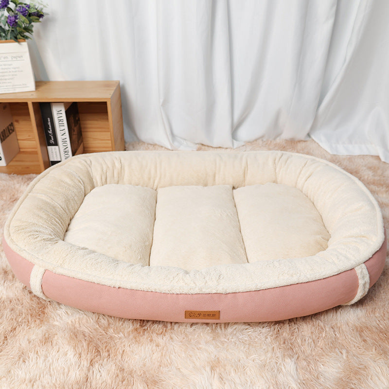 Pet Bed  Linen Round Nest Non-slip