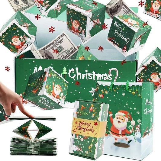 Christmas Pop-Up Surprise Gift Box