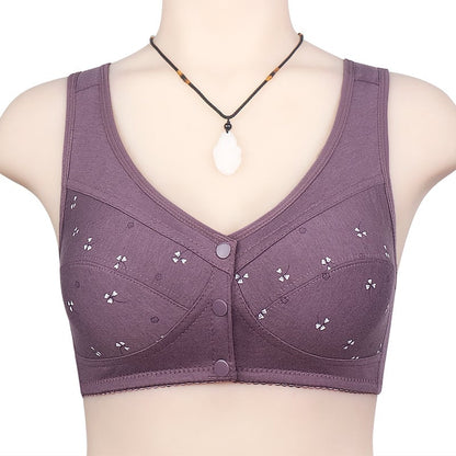 🔥Comfortable Front Button Bra🎀