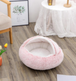 2 In 1 Long Plush Bed