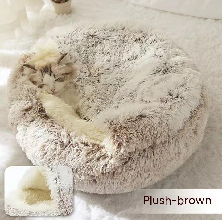 2 In 1 Long Plush Bed