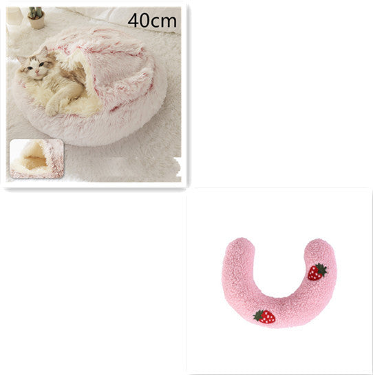 2 In 1 Long Plush Bed