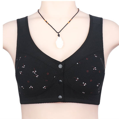 🔥Comfortable Front Button Bra🎀